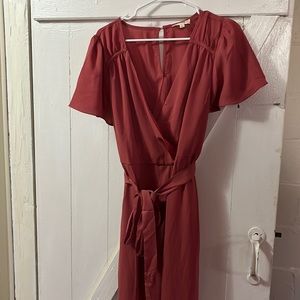 Pink jumpsuit